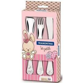 Набор Tramontina BABY Le Petit pink /X3 пр.