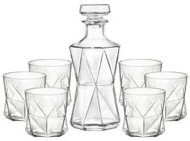 Набір Bormioli Rocco Cassiopea 7 предметів для віскі