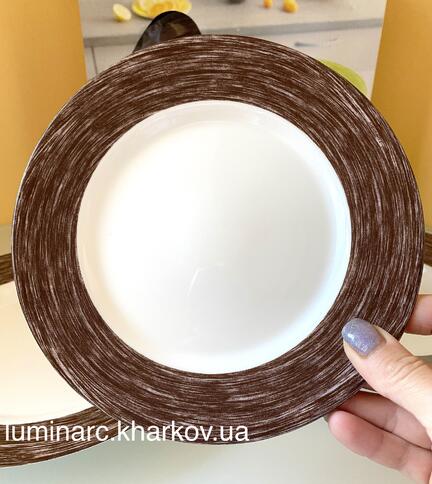 Тарілка Luminarc COLOR DAYS CHOCOLAT /190мм десертна