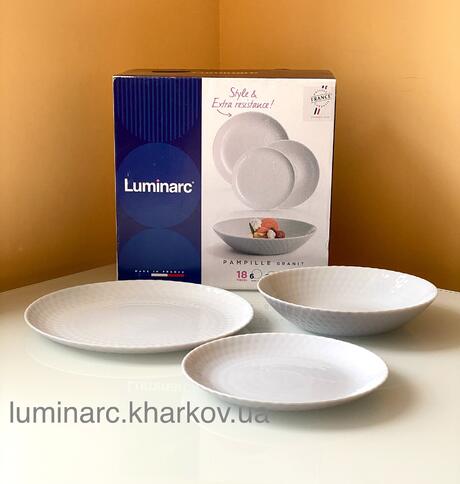 Сервиз Luminarc PAMPILLE GRANIT /18пр