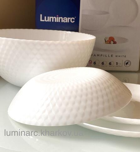 Сервіз Luminarc PAMPILLE WHITE 19пр