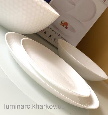 Сервіз Luminarc PAMPILLE WHITE 19пр