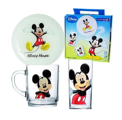 Набір Luminarc DISNEY MICKEY COLORS /3пр