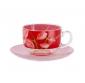 Сервіз Luminarc RED ORCHIS /160Х6 капучіно