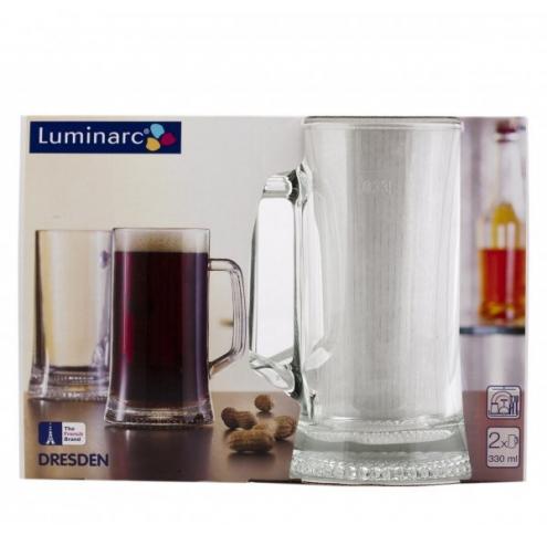 Набор Luminarc Дрезден /500Х2 пивные кружек