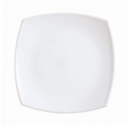 Тарілка Luminarc QUADRATO WHITE /190мм десертна