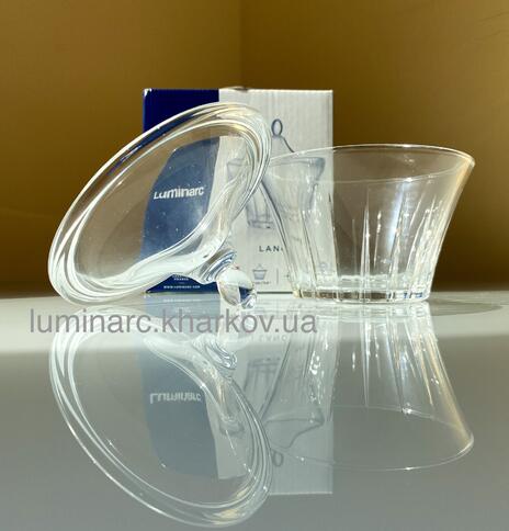 Цукорниця Luminarc LANCE /10см з кришкою