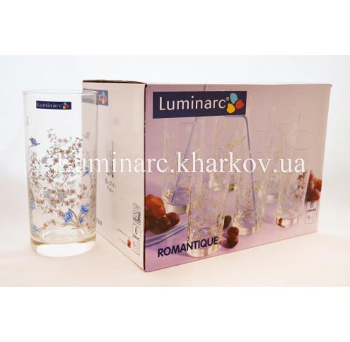 Набор Luminarc ROMANTIQUE /270X6 стаканов выс.