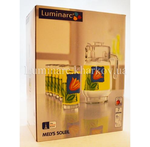 Комплект Luminarc AIME MELYS AZUR /7пр. жовтий