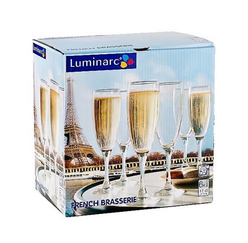 Набір Luminarc FRENCH BRASSERIE /170Х6 для шамп