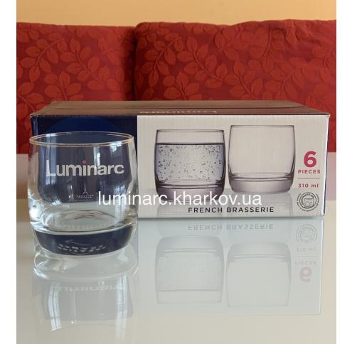 Набір Luminarc FRENCH BRASSERIE /310Х6 склянок низьких