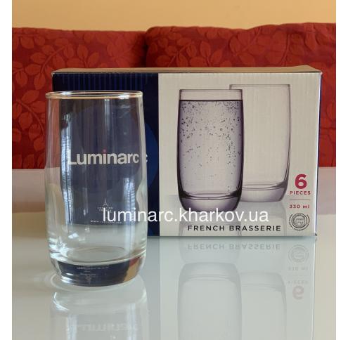 Набор Luminarc FRENCH BRASSERIE /330Х6 стаканов выс.