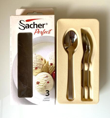 Набір Sacher  чайних ложок, 3шт (SPSP4-T3)