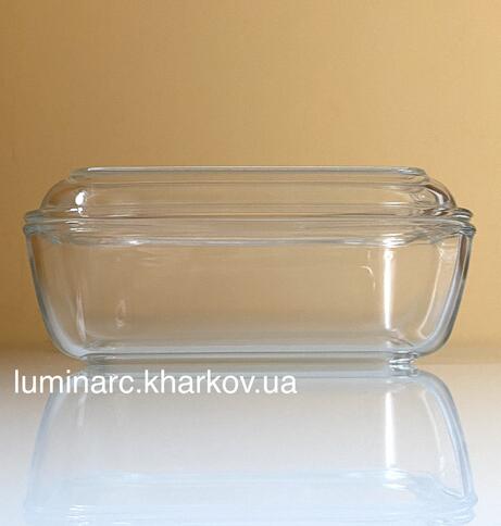 Маслянка Luminarc BUTTER /17см з кришкою