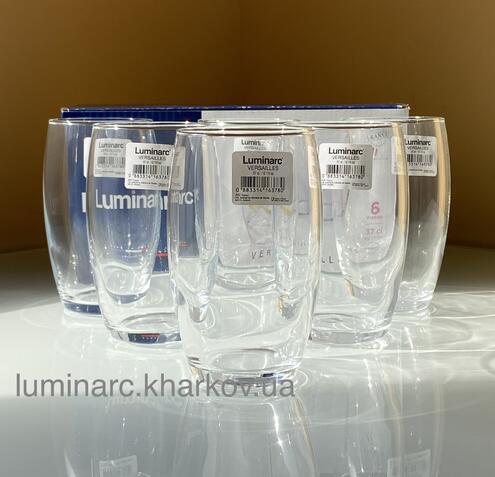Набір Luminarc VERSAILLES /370X6 склянок високих