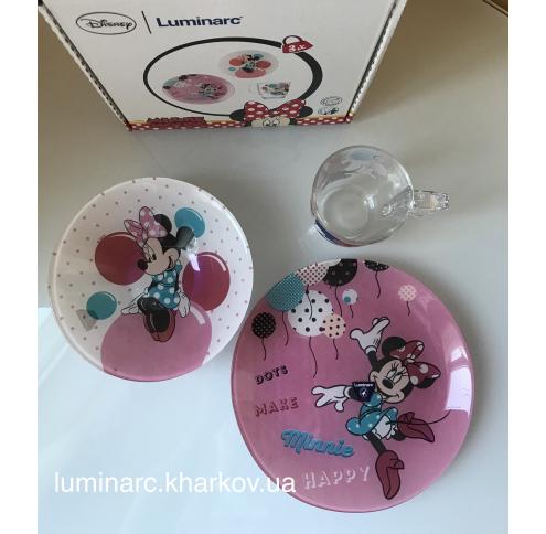 Набор Luminarc  DISNEY PARTY MINNIE /3пр