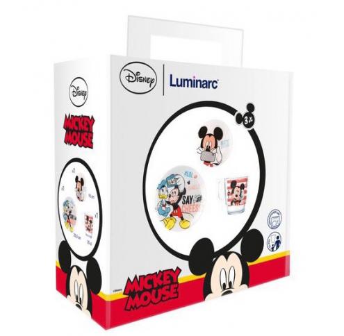 Набір Luminarc DISNEY PARTY MICKEY /3пр 