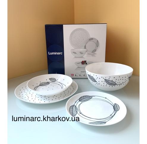 Сервиз Luminarc SKETCH /19 пр.