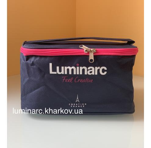 Набор контейнеров Luminarc  PURE BOX ACTIVE /3пр прямоуг.+сумка для ланча