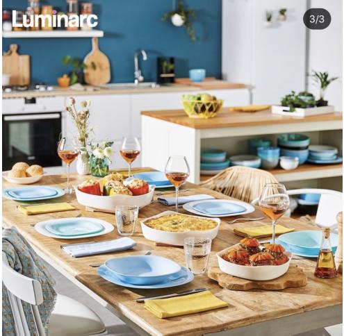 Тарілка Luminarc CARINE Blue / 270мм обідня