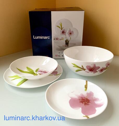 Сервіз Luminarc WATER COLOR /19 пр