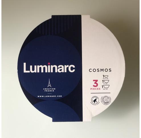 Набор Luminarc  COSMOS салатников 3пр /125,170,200мм