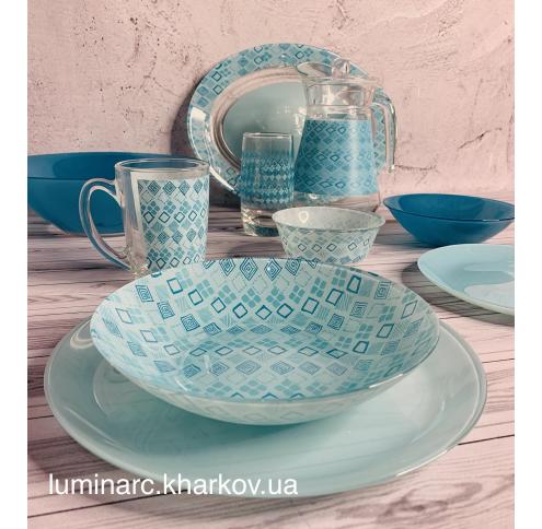 Сервиз Luminarc  SIMPLY FANTASIA TURQUOISE /46 пр.