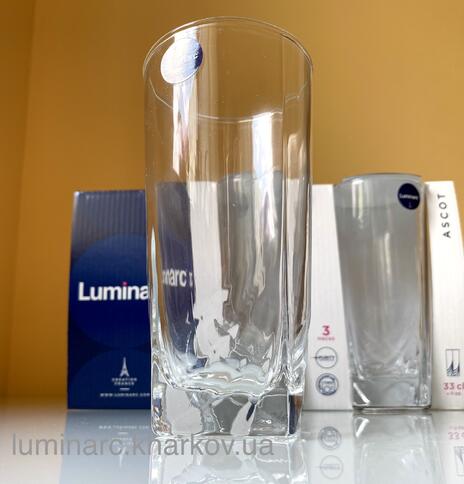Набор Luminarc ASCOT /330X3 стаканов высоких