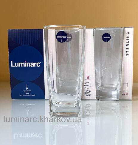 Набор Luminarc STERLING /3X330мл стаканов высоких