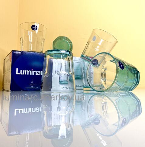 Набор Luminarc TUFF TURQUOISE /6Х300мл стаканов низких