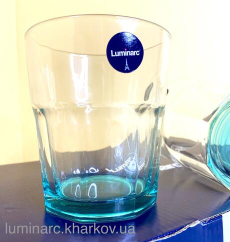 Набір Luminarc TUFF TURQUOISE /6Х300мл склянок низьких