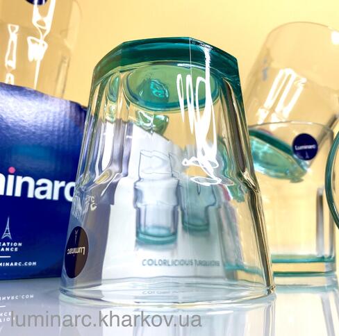 Набор Luminarc TUFF TURQUOISE /6Х300мл стаканов низких