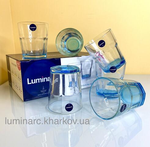 Набор Luminarc TUFF BLUE /6Х300мл стаканов низких