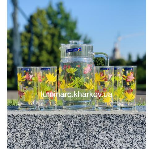 Набір Luminarc CRAZY FLOWERS /7пр. для напоїв