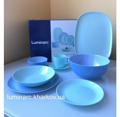 Сервиз Luminarc DIWALI LIGHT TURQUOISE & BLUE /38пр.