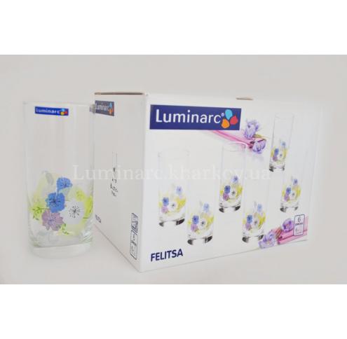Набір Luminarc FELITSA /270X6 склянок вис.